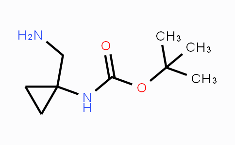 CAS No. 1027338-34-6, tert-Butyl 1-(aminomethyl)cyclopropylcarbamate