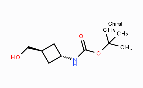 CAS No. 167081-37-0, tert-Butyl trans-3-hydroxymethylcyclobutylcarbamate