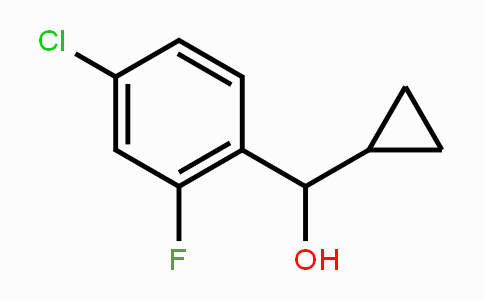 CAS No. 1202774-93-3, (4-Chloro-2-fluorophenyl)(cyclopropyl)methanol