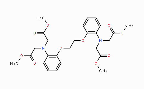 CAS No. 125367-34-2, Tetramethyl 2,2',2'',2'''-(((ethane-1,2-diylbis(oxy))-bis(2,1-phenylene))bis(azanetriyl))tetraacetate
