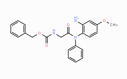 DY100439 | 1381947-84-7 | Benzyl (2-((2-amino-4-methoxyphenyl)-(phenyl)amino)-2-oxoethyl)carbamate