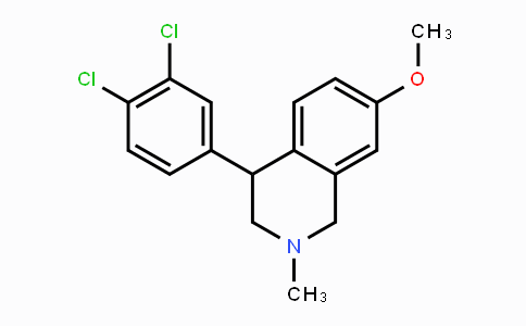 CAS No. 67165-56-4, 4-(3,4-Dichlorophenyl)-7-methoxy-2-methyl-1,2,3,4-tetrahydroisoquinoline