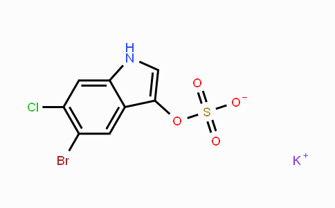CAS No. 6581-24-4, Potassium 5-bromo-6-chloro-1H-indol-3-yl sulfate