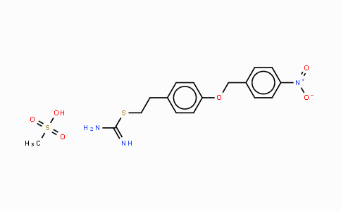 CAS No. 182004-65-5, 4-((4-Nitrobenzyl)oxy)phenethyl carbamimidothioatemethanesulfonate