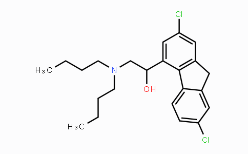 CAS No. 69759-61-1, 2,7-Dichloro-alpha-[(dibutylamino)-methyl]-9H-fluorene-4-methanol