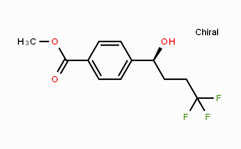 CAS No. 953422-97-4, (S)-Methyl 4-(4,4,4-trifluoro-1-hydroxybutyl)benzoate