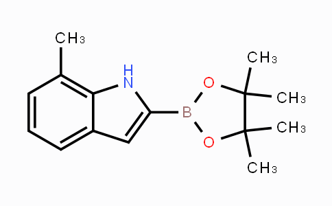 CAS No. 912331-68-1, 7-Methyl-2-(4,4,5,5-tetramethyl-1,3,2-dioxaborolan-2-yl)-1H-indole