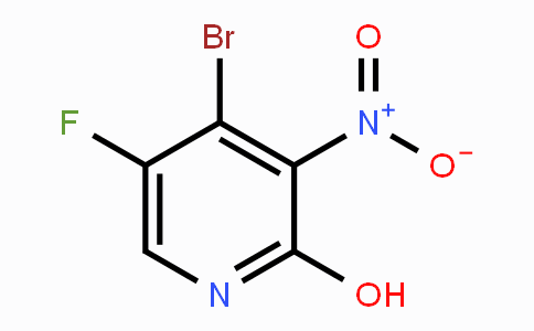 CAS No. 884495-02-7, 4-Bromo-5-fluoro-3-nitropyridin-2-ol