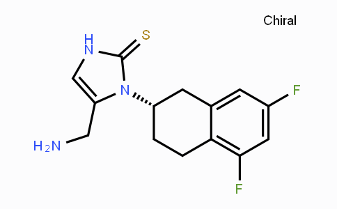 CAS No. 173997-05-2, (S)-5-(Aminomethyl)-1-(5,7-difluoro-1,2,3,4-tetrahydro-naphthalen-2-yl)-1H-imidazole-2(3H)-thione