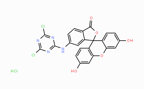CAS No. 118357-32-7, 6-((4,6-Dichloro-1,3,5-triazin-2-yl)amino)-3',6'-dihydroxy-3H-spiro[isobenzofuran-1,9'-xanthen]-3-one hydrochloride