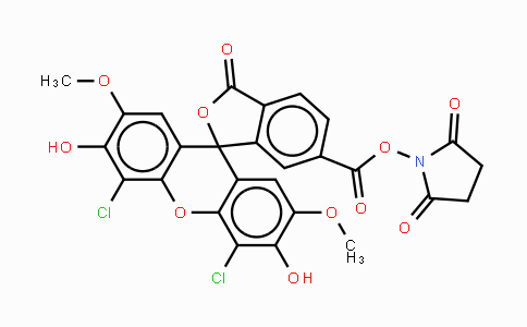 CAS No. 113394-23-3, 6-Carboxy-4',5'-dichloro-2',7'-dimethoxyfluoresceinN-hydroxysuccinimide ester
