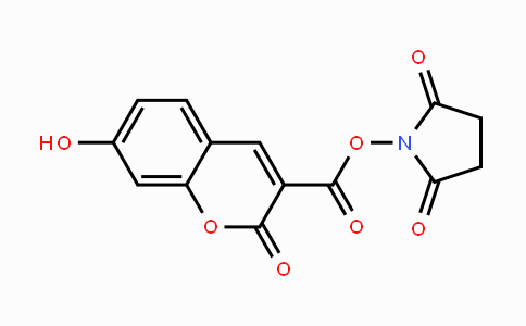 CAS No. 134471-24-2, 2,5-Dioxopyrrolidin-1-yl 7-hydroxy-2-oxo-2H-chromene-3-carboxylate