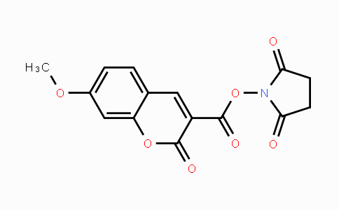 CAS No. 150321-92-9, 2,5-Dioxopyrrolidin-1-yl 7-methoxy-2-oxo-2H-chromene-3-carboxylate