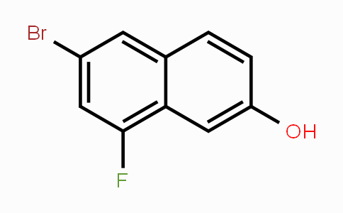 CAS No. 82995-06-0, 6-Bromo-8-fluoronaphthalen-2-ol