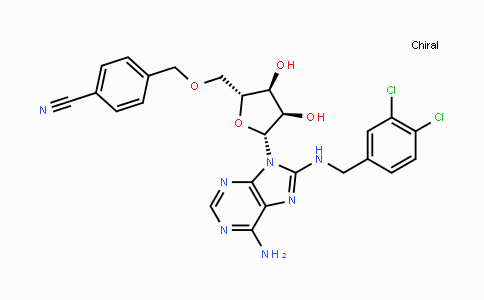 1134156-31-2 | 5'-O-[(4-Cyanophenyl)methyl]-8-[[(3,4-dichlorophenyl)-methyl]amino]-adenosine