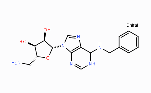 CAS No. 58611-58-8, (2R,3S,4R,5R)-2-(Aminomethyl)-5-(6-(benzylamino)-1H-purin-9(6H)-yl)tetrahydrofuran-3,4-diol