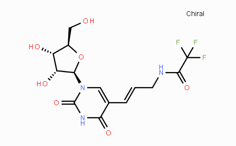 CAS No. 869222-68-4, N-((E)-3-(1-((2R,3R,4S,5R)-3,4-Dihydroxy-5-(hydroxymethyl)tetrahydrofuran-2-yl)-2,4-dioxo-1,2,3,4-tetrahydropyrimidin-5-yl)allyl)-2,2,2-trifluoroacetamide