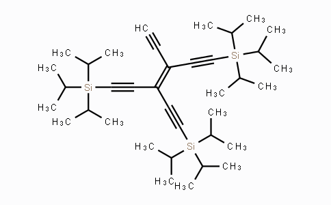 142761-78-2 | (3-Ethynyl-4-((triisopropylsilyl)ethynyl)hexa-3-en-1,5-diyne-1,6-diyl)bis(triisopropylsilane)