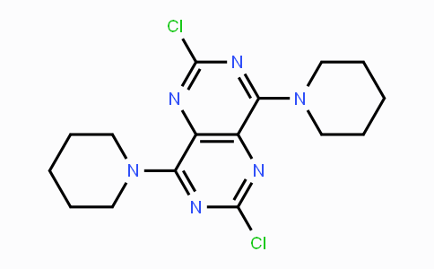 CAS No. 7139-02-8, 2,6-Dichloro-4,8-di(piperidin-1-yl)pyrimido[5,4-d]pyrimidine