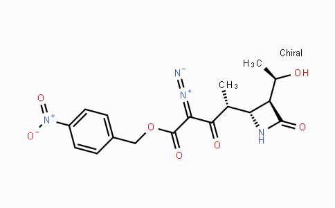 MC100643 | 137391-68-5 | (R)-4-Nitrobenzyl 2-diazo-4-((2R,3S)-3-((R)-1-hydroxy-ethyl)-4-oxoazetidin-2-yl)-3-oxopentanoate