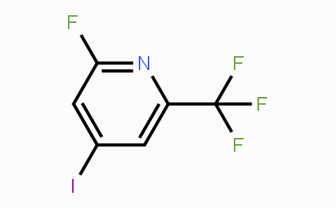 CAS No. 957345-37-8, 2-Fluoro-4-iodo-6-(trifluoromethyl)pyridine
