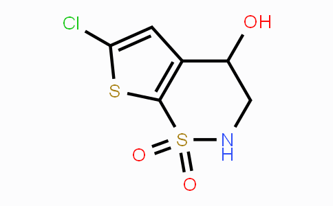 CAS No. 171274-01-4, 6-Chloro-4-hydroxy-3,4-dihydro-2H-thieno-[3,2-e][1,2]thiazine 1,1-dioxide
