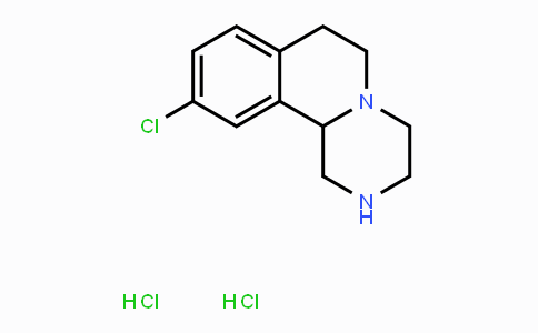 CAS No. 1245644-01-2, 10-Chloro-2,3,4,6,7,11b-hexahydro-1H-pyrazino-[2,1-a]isoquinoline dihydrochloride