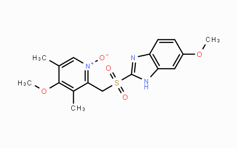 CAS No. 158812-85-2, 4-Methoxy-2-(((6-methoxy-1H-benzo[d]imidazol-2-yl)-sulfonyl)methyl)-3,5-dimethylpyridine 1-oxide