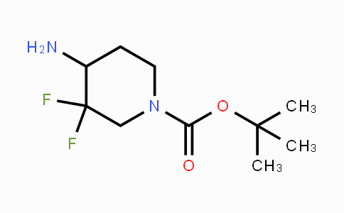 CAS No. 1255666-48-8, tert-Butyl 4-amino-3,3-difluoropiperidine-1-carboxylate