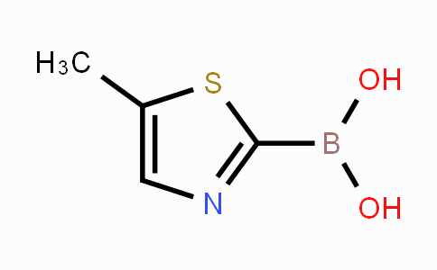 CAS No. 1190875-34-3, (5-Methylthiazol-2-yl)boronic acid