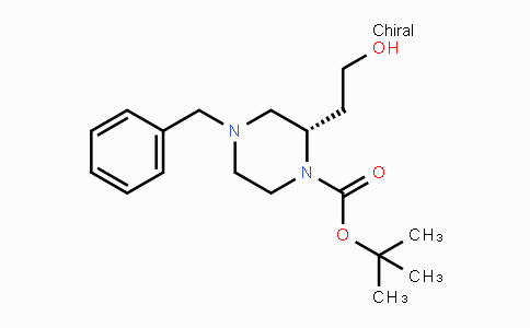 CAS No. 169447-92-1, (S)-tert-Butyl 4-benzyl-2-(2-hydroxyethyl)-piperazine-1-carboxylate