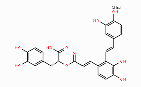 CAS No. 96574-01-5, (R)-3-(3,4-Dihydroxyphenyl)-2-(((E)-3-(2-((E)-3,4-dihydroxystyryl)-3,4-dihydroxyphenyl)acryloyl)oxy)propanoic acid
