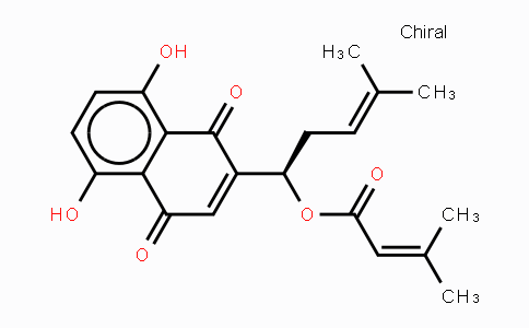 CAS No. 24502-79-2, beta,beta-Dimethylacrylshikonin