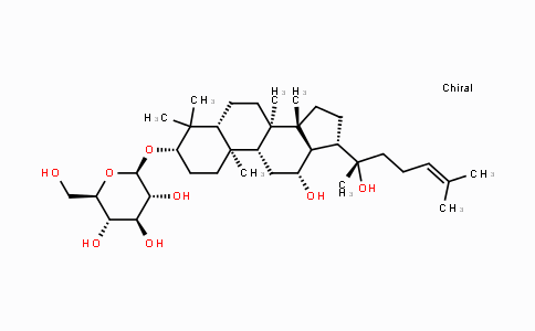 CAS No. 67400-17-3, (S)-(3b,12b)-12,20-Dihydroxydammar-24-en-3-yl beta-D-glucopyranoside