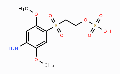 CAS No. 26672-24-2, 2-((4-Amino-2,5-dimethoxyphenyl)-sulfonyl)ethyl hydrogen sulfate