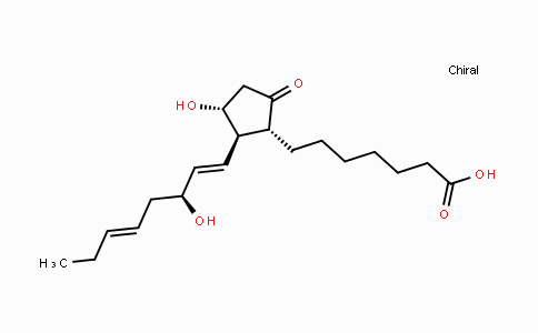 CAS No. 119008-22-9, 7-((1R,2R,3R)-3-Hydroxy-2-((S,1E,5E)-3-hydroxyocta-1,5-dien-1-yl)-5-oxocyclopentyl)heptanoic acid
