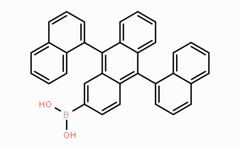 CAS No. 867044-35-7, (9,10-Di(Naphthalen-1-yl)anthracen-2-yl)boronic acid
