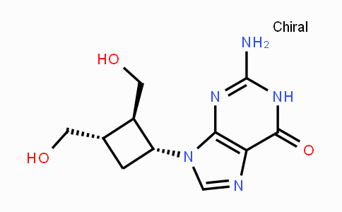 CAS No. 127759-89-1, 2-Amino-9-((1R,2R,3S)-2,3-bis(hydroxymethyl)-cyclobutyl)-1H-purin-6(9H)-one