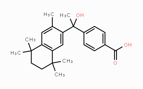 CAS No. 852524-20-0, 4-(1-Hydroxy-1-(3,5,5,8,8-pentamethyl-5,6,7,8-tetrahydronaphthalen-2-yl)ethyl)benzoic acid