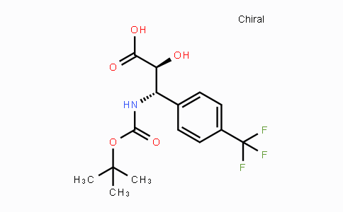 959582-10-6 | (2S,3S)-3-((tert-Butoxycarbonyl)amino)-2-hydroxy-3-(4-(trifluoromethyl)phenyl)propanoic acid