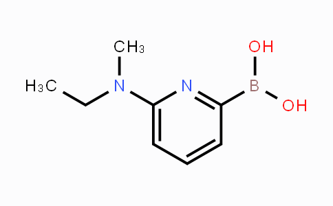 CAS No. 1264153-68-5, (6-(Ethyl(methyl)amino)pyridin-2-yl)boronic acid