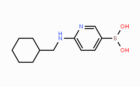 CAS No. 1246743-82-7, (6-((Cyclohexylmethyl)amino)-pyridin-3-yl)boronic acid