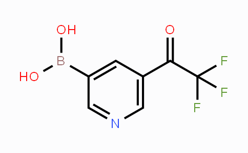 CAS No. 1310384-93-0, (5-(2,2,2-Trifluoroacetyl)-pyridin-3-yl)boronic acid