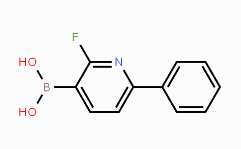 CAS No. 1029654-19-0, (2-Fluoro-6-phenylpyridin-3-yl)boronic acid