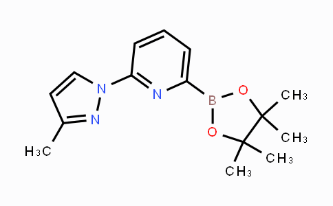 CAS No. 1310404-12-6, 2-(3-Methyl-1H-pyrazol-1-yl)-6-(4,4,5,5-tetramethyl-1,3,2-dioxaborolan-2-yl)pyridine