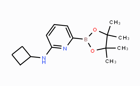 1315350-34-5 | N-Cyclobutyl-6-(4,4,5,5-tetramethyl-1,3,2-dioxaborolan-2-yl)pyridin-2-amine