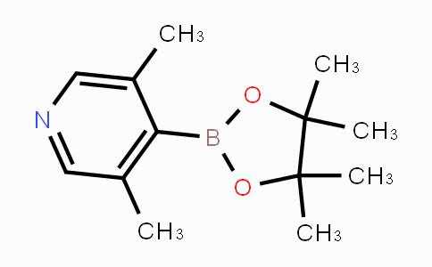 CAS No. 1032358-02-3, 3,5-Dimethyl-4-(4,4,5,5-tetramethyl-1,3,2-dioxaborolan-2-yl)pyridine