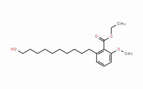 CAS No. 1403767-31-6, Ethyl 2-(10-hydroxydecyl)-6-methoxybenzoate
