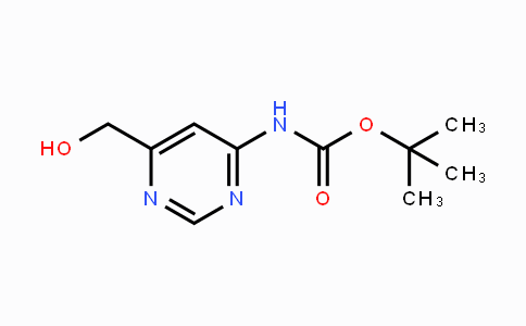 CAS No. 954097-20-2, tert-Butyl (6-(hydroxymethyl)-pyrimidin-4-yl)carbamate