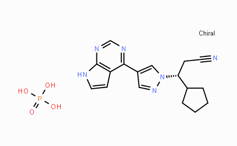1092939-17-7 | (R)-3-(4-(7H-Pyrrolo[2,3-d]pyrimidin-4-yl)-1H-pyrazol-1-yl)-3-cyclopentylpropanenitrile phosphate